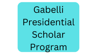 gabelli presidential scholars program