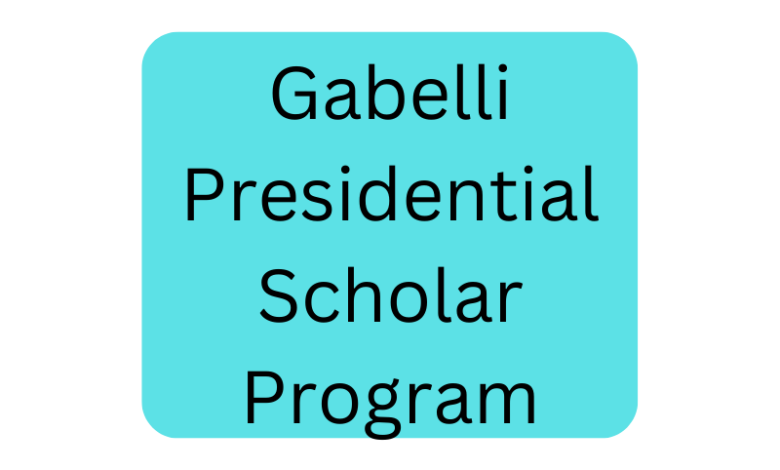 gabelli presidential scholars program