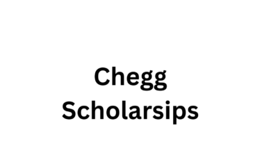 chegg scholarships