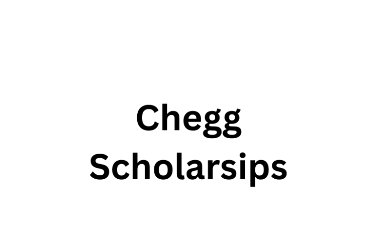 chegg scholarships